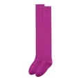 thumbnail image 4 of BRICH Women's Thigh High Socks Shiny Thread over the Knee Socks Long Knee High Stockings Hot Pink One Size, 4 of 4