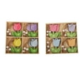 thumbnail image 7 of CSCHome Tulips Decor Garden Curb Aisle Wooden Sign Party Hanging Home Decorations 12PCS, 7 of 7