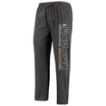 thumbnail image 4 of Men's Concepts Sport Heathered Charcoal/Navy Georgia Southern Eagles Meter Top & Pants Sleep Set, 4 of 5