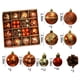 thumbnail image 3 of Adornos navideños inquebrantables de 42 piezas - Bombillas rojas de plástico de 2,36 pulgadas para árbol, corona, guirnalda y decoraciones de fiestas navideñas, 3 of 7