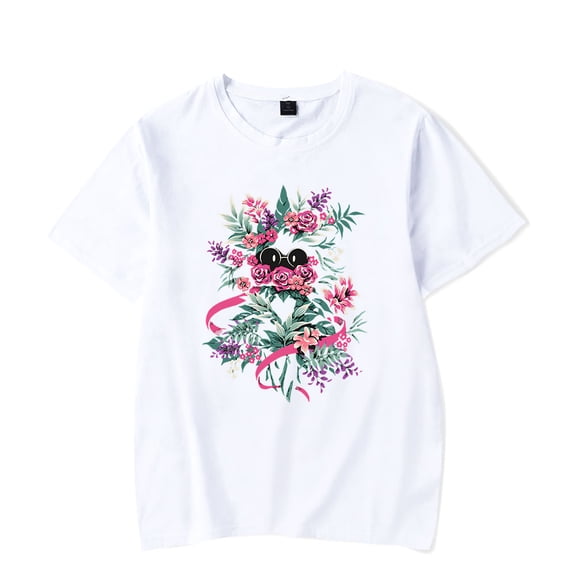 Deltarune Merch Floralsei T-Shirt Men/Women Streetwear T-Shirt Shirt Short Sleeve