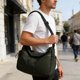 thumbnail image 1 of Women's Solid Color Crossbody Bag Commute Shoulder Bag Multi-Pocket Lightweight Casual Large Capacity Versatile Nylon Bag, 1 of 7