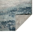 thumbnail image 4 of HomeRoots 532381 9 x 12 ft. Abstract Power Loom Rectangle Area Rug, Blue & Gray, 4 of 5