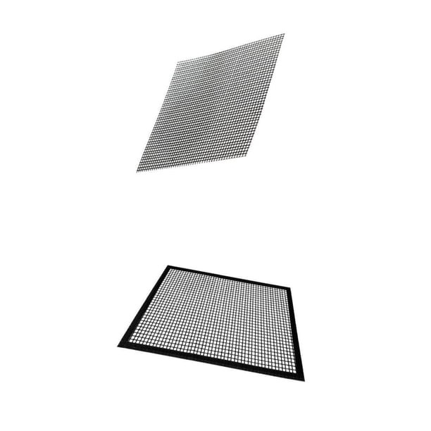 Alfombrillas de malla para parrilla de , antiadherente, alfombrilla de fácil limpieza para proteger su o horno de convección, también shamjiam alfombrilla antiadherente para parrilla de barbacoa
