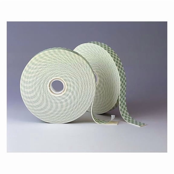 3m Foam Tape, Tan, 36 yd L, 1 in W, PK9 4026