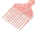 thumbnail image 6 of Unique Bargains Wide Tooth Afro Hair Pick Comb Hair Styling Tool for Men Women Plastic 1 PC Pink, 6 of 6
