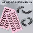 thumbnail image 5 of SDOHIG 10 Pairs of Fake Eyelashes, Lash Clusters, Natural Faux Mink False Eyelashes, Eyelash Clusters, Lashes Clusters, Strip Eyelashes, Gifts for Women, 5 of 8