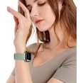 thumbnail image 4 of Stretchy Nylon Bands Compatible with Apple Watch 38mm 40mm 41mm 42mm 44mm 45mm,Adjustable Elastic Sport Band Women and Men Wristbands for iWatch Serie, 4 of 4