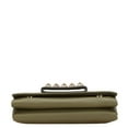thumbnail image 3 of Pre-Owned Valentino Garavani Studded Chain Shoulder Bag/Clutch Bag in Khaki and Green... (Good), 3 of 15