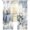Crisp White, Porcelain, variant on Fall Thanksgiving Pumpkin Sheer Curtains 84 Inches Long, Monstera Leaves Botanical Wood Gray Light Filtering Window Curtains for Living Room, Rod Pocket Voile Chiffon Drapes, 52"W x 84"L, 2 Panels