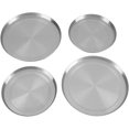 thumbnail image 1 of YQHWQ 2 Pieces Inch and Stainless Steel Round Kitchen Stove Top Cover 4 Piece Set Electric Stove Cover Inch, 1 of 5
