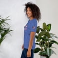 thumbnail image 3 of AMERICAN MOM t-shirt (Heather True Royal, 3XL), 3 of 4
