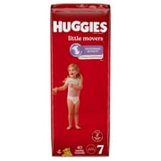 Huggies 105343900 Little Movers Baby Diapers Size 7 42 Ct