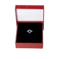 thumbnail image 2 of Anillo solitario Horoz Plata 925 con piedra azul churumbela #7 WP28, 2 of 5