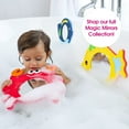 thumbnail image 4 of Edushape Magic Mirror Shapes, Fish Baby Mirror - Stick-On Removable Baby Foam Bath Toys for Toddlers 1-3, 4 of 5