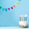 thumbnail image 3 of Rainbow Spiral Birthday Candles, 3 of 3