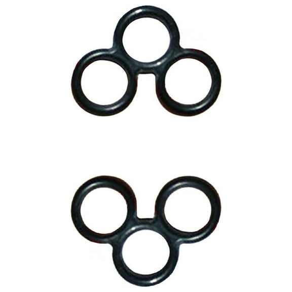 2 X New Fuel Tank Petcock Valve Base Gaskets For Honda VF750 VF1100 16958MB4005