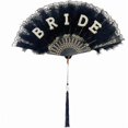 thumbnail image 1 of wonima44 Bride to Be Feathered Fan Handheld Fan Accessory for Bride Hen Night Wedding Party Decorations Photo Props, 1 of 1