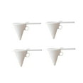 thumbnail image 4 of FUEENIRVA Baking Gadgets 4Set Conical Plastic Funnel with Dispenser for Cake Decorating and Chocolate Pouring, 4 of 8