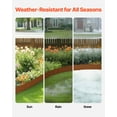 thumbnail image 3 of VEVOR Steel Landscape Edging, 10 Packs 40 x 4.5 in Weather-Resistant & Pre-Rust Metal Landscape Edging, Bendable Garden Edging Border, Heavy Duty Lawn Edging, Flower Bed Yard Pathway Divider, 3 of 9