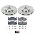 thumbnail image 3 of Power Stop Front Stock Replacement Brake Pad and Rotor Kit KOE3053, 3 of 8