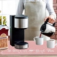thumbnail image 3 of Coffee Bar Mat for Countertops 19inx12in,Absorbent Hide Stain Anti-Slip Cafe Bar Accessories Fit Under Coffee Machine Mat,dish drying mats for kitchen, 3 of 8