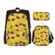 thumbnail image 1 of Easygdp Duck with Star Sunglasses Mochila para Niños y Niñas con Set de Caja de Almuerzo y Estuche para Lápices 3 en 1, Mochila Escolar Estampada para Adolescentes, 1 of 7