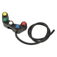 thumbnail image 3 of Interruptor de triciclo eléctrico, motocicleta 5 en 1, interruptor de manillar de color para motocicleta, interruptor de color para motocicleta construido para precisión, 3 of 9
