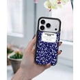 thumbnail image 5 of WIRESTER Shockproof Soft Rubber Cover Case for Apple iPhone 17 Pro 6.3" 2025, Blue Composition Book, 5 of 5