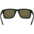 thumbnail image 3 of Oakley Men's OO9102 Holbrook Square Sunglasses, Matte Black/Prizm Ruby, 57 mm, 3 of 4