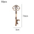 thumbnail image 2 of 50pcs Vintage Key Bottle Openers Wedding Favor Souvenir Gift Set Pillow Candy Box French Ribbon, 2 of 3