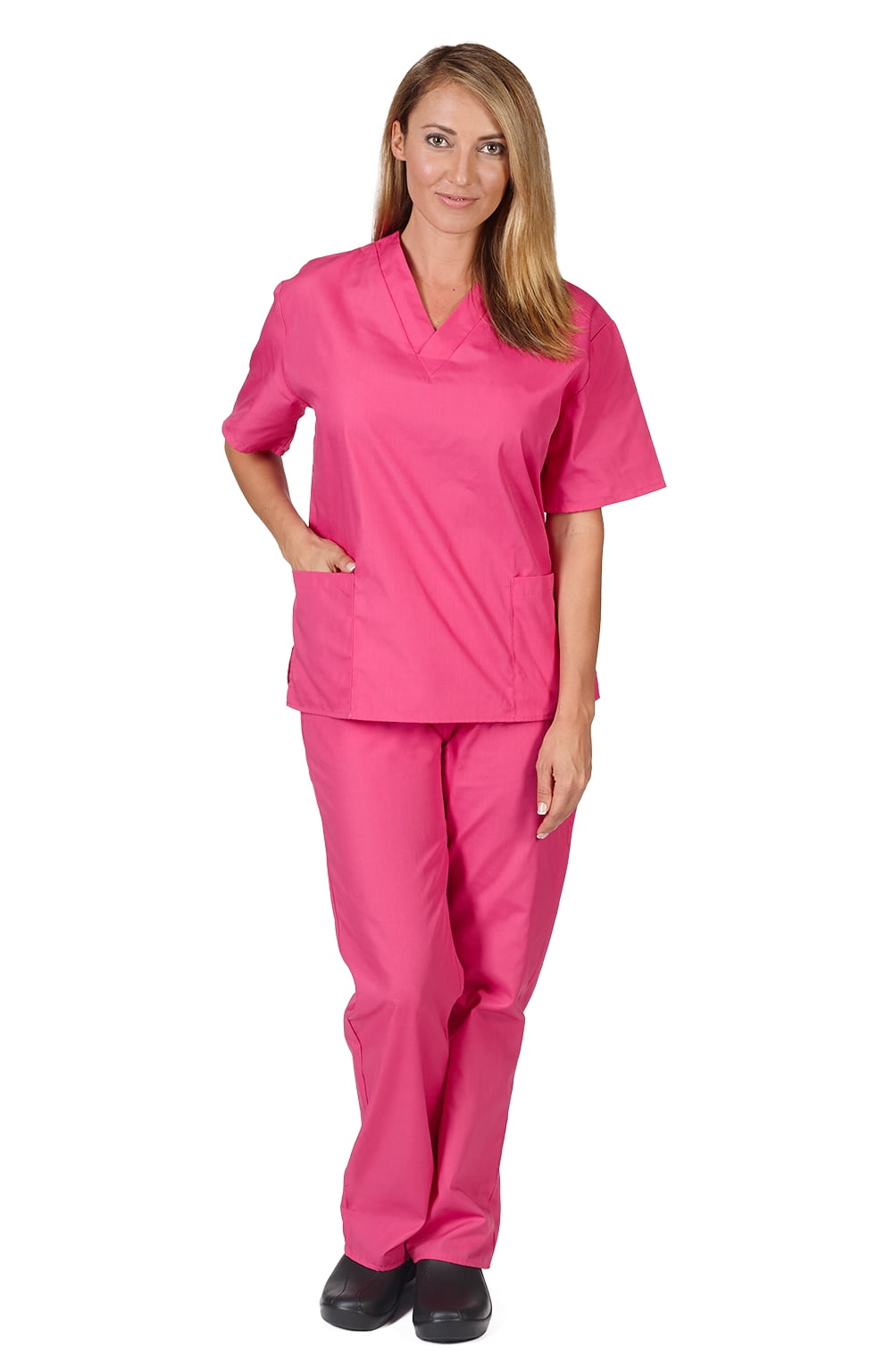 Ultra Soft Stretch Junior Mock Wrap Medical Scrub set 8118 9120 