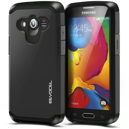Galaxy Avant Case, Evocel [Lightweight] [Slim Profile] [Dual Layer] [Smooth Finish] [Raised Lip] Armure Series Phone Case for Samsung Galaxy Avant G386 (T-Mobile/ Metro PCS), (Best Metro Pcs Phone May 2019)