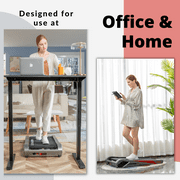 Egofit Walker Pro أصغر جهاز المشي الكهربائي تحت المكتب لـ Home 2.0HP 5 ° Incline