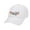Believe White, variant on Women's Merry Christmas Holiday Ladies Fit Dad Hat With Metal Buckle Back, Believe Festive Holiday Symbols, White
