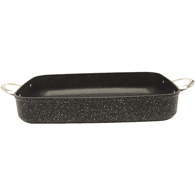 Stackable Oven Dish (The Rock By Starfrit 060735-003-0000 Oven Dish With Stainless Steel Handles (10
