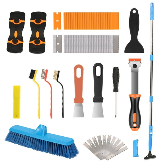 85Pcs Crevice Cleaning Brush Set Cleaning Scraper and Brushes Set Complete Household Deep Supplies for Floor Wall Kitchen