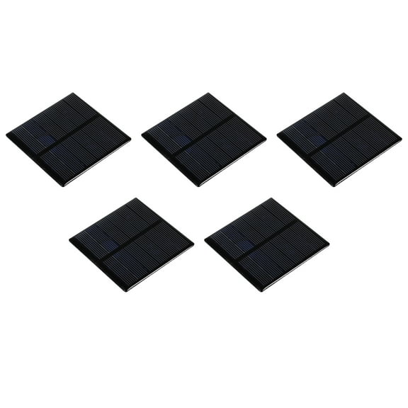 Mini Solar Panel Cell 3V 210mA 0.63W 70mm x 70mm for DIY Project Pack of 5