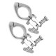 thumbnail image 4 of Lot de 2 mâchoires supérieures coulissantes en acier pour bateau, accessoires de quincaillerie marine, style pointe 25 mm/0,98 po, 4 of 4