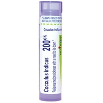Boiron Cocculus Indicus 200CK, Homeopathic Medicine for Motion Sickness With A Need To Lie Down, 80 Pellets