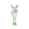 thumbnail image 1 of Cute Rabbit Ears Glowing Faceless Doll Santa With Decoration Easter Light Claus Figurine, 1 of 1