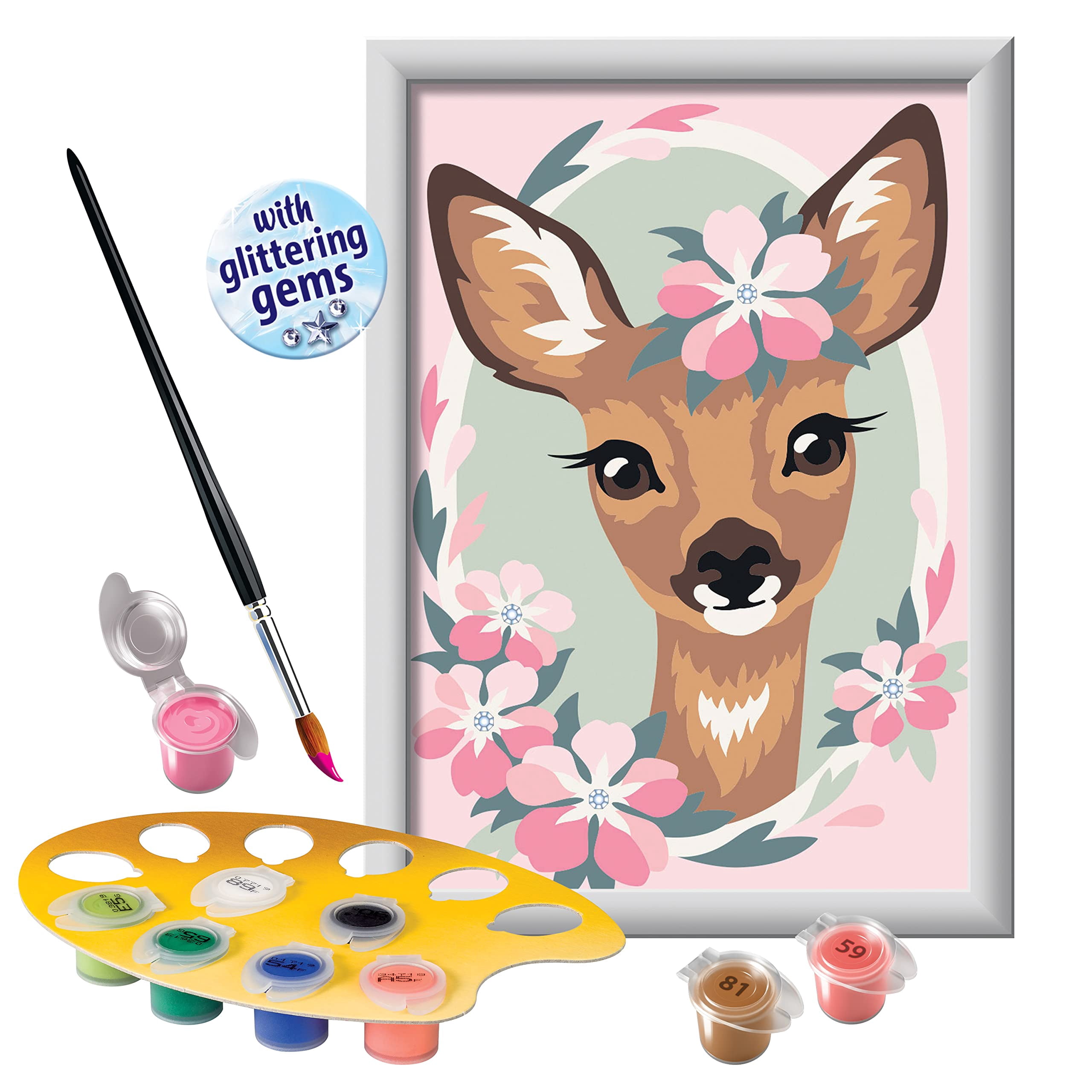 Pintura Por Números - Ravensburger Create - O Cavalo Real