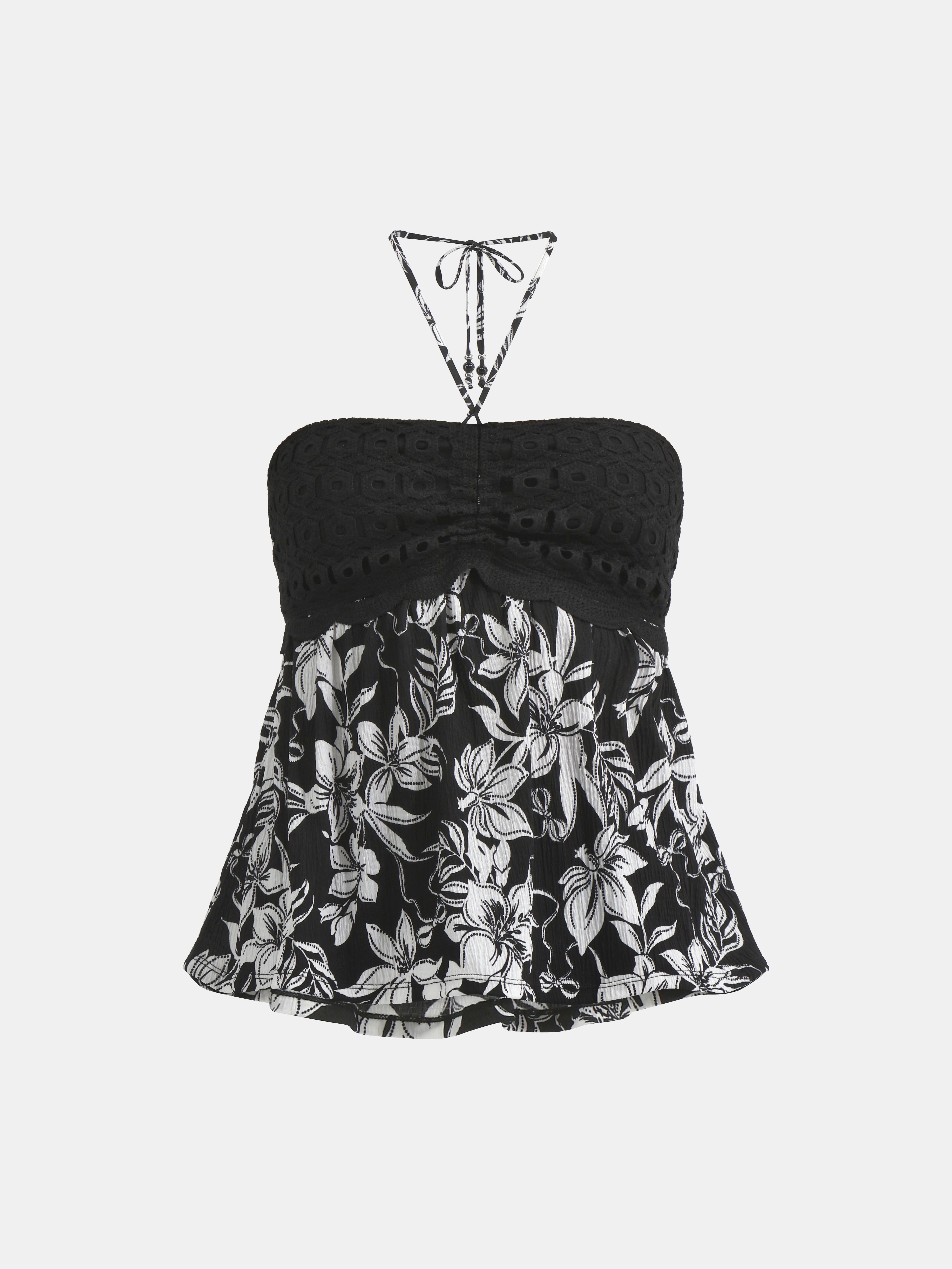 No Boundaries Convertible Halter Top, Women's