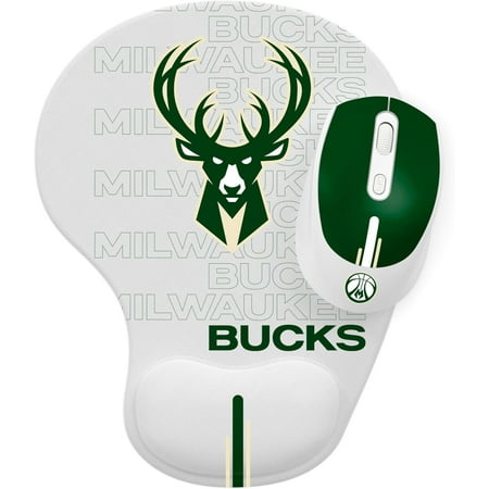 SOAR NBA Mouse and Mouse Pad Combo – Milwaukee Bucks