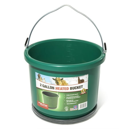 UPC: 0085045003605 | Farm Innovators-farm-Plastic Heated Bucket- Green 2 Gallon