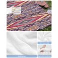 thumbnail image 6 of Southwest Aztec Beach Towels Oversized Super Absorbent, Country Retro Ethnic Geometric Motifs Lightweight Bath Towel Quick Dry Sets For Bathroom/Pool/Rv Camping/Beach Play/Gym Room/Picnic 23"x47", 6 of 8