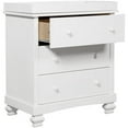 Clover 3Drawer Changer Dresser w/Removable Changing Tray, Choose Your Finish