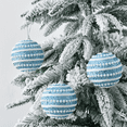 thumbnail image 4 of Juego de 4 piezas de decoración para árbol de Navidad con purpurina, bolas de lentejuelas de 8mm para árboles de Navidad, decoración para bodas, fiestas y vacaciones, 4 of 5