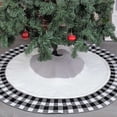 thumbnail image 1 of Falda de Árbol de Navidad Ganfancp Acrílico Top de Punto a Cuadros, 1 of 7