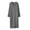 Gray, variant on Fleece Nightgown for Women Cozy Plush Long Sleeve Night Gowns Winter Warm Lounge Dress Pink XL(XL)